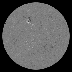 Image of Sun's magnetic field