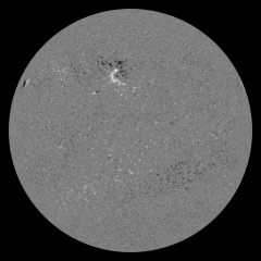 Image of Sun's magnetic field