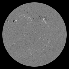 Image of Sun's magnetic field