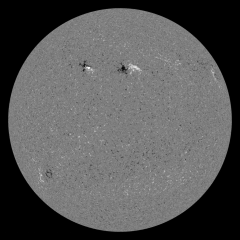 Image of Sun's magnetic field