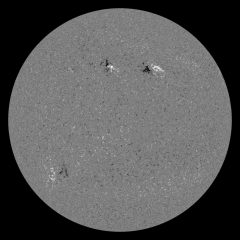 Image of Sun's magnetic field