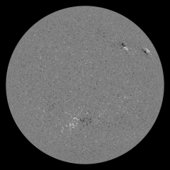 Image of Sun's magnetic field