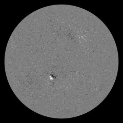 Image of Sun's magnetic field