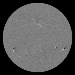 Image of Sun's magnetic field