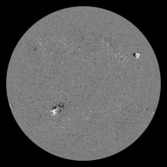 Image of Sun's magnetic field