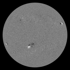 Image of Sun's magnetic field