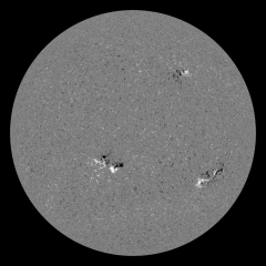 Image of Sun's magnetic field