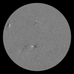 Image of Sun's magnetic field