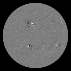 Image of Sun's magnetic field