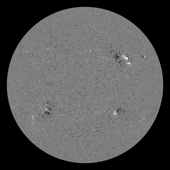 Image of Sun's magnetic field