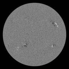 Image of Sun's magnetic field