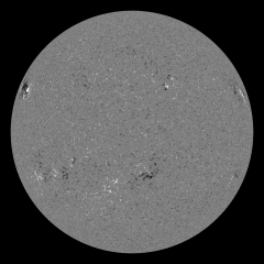 Image of Sun's magnetic field