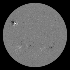 Image of Sun's magnetic field