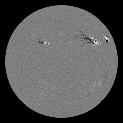 Image of Sun's magnetic field