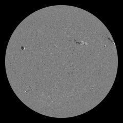 Image of Sun's magnetic field