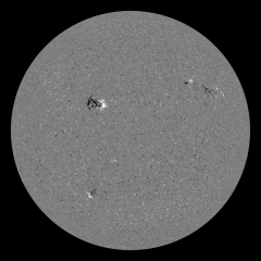 Image of Sun's magnetic field