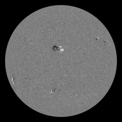 Image of Sun's magnetic field