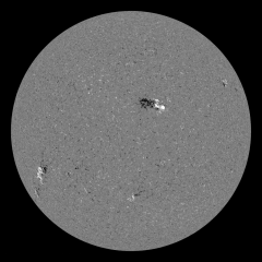 Image of Sun's magnetic field