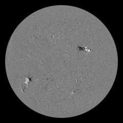 Image of Sun's magnetic field