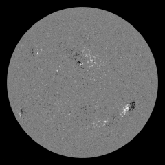 Image of Sun's magnetic field