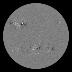 Image of Sun's magnetic field