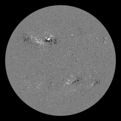 Image of Sun's magnetic field