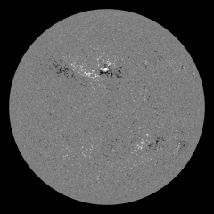 Image of Sun's magnetic field