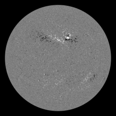 Image of Sun's magnetic field