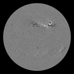 Image of Sun's magnetic field