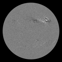 Image of Sun's magnetic field