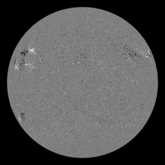 Image of Sun's magnetic field