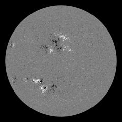 Image of Sun's magnetic field