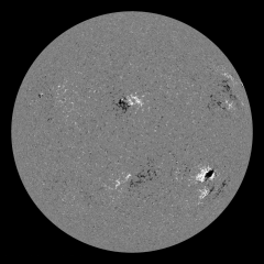 Image of Sun's magnetic field