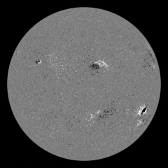 Image of Sun's magnetic field