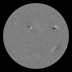 Image of Sun's magnetic field