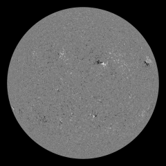 Image of Sun's magnetic field