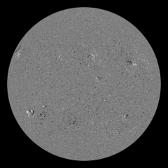 Image of Sun's magnetic field