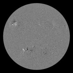 Image of Sun's magnetic field