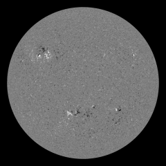 Image of Sun's magnetic field