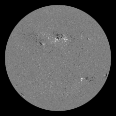 Image of Sun's magnetic field