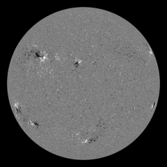 Image of Sun's magnetic field