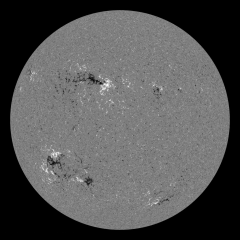 Image of Sun's magnetic field