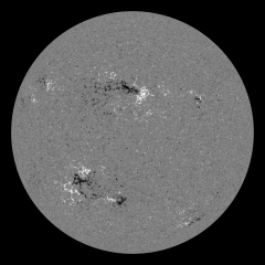 Image of Sun's magnetic field