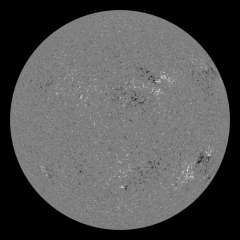 Image of Sun's magnetic field