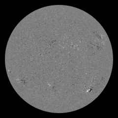 Image of Sun's magnetic field