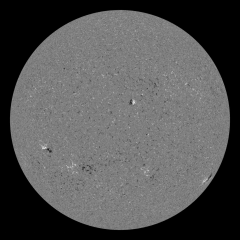 Image of Sun's magnetic field