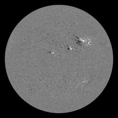 Image of Sun's magnetic field