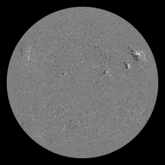 Image of Sun's magnetic field