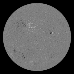 Image of Sun's magnetic field