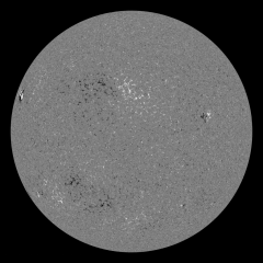 Image of Sun's magnetic field